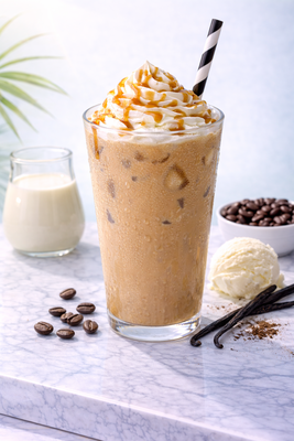 قهوة باردة فانيلا